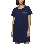 Triumph Nightdress Short Sleeve Marine bomull 40 Dame