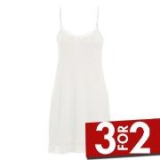 Damella Silk Nightdress Elfenben silke X-Small Dame