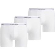 Calvin Klein 3P Modern Cotton Stretch Boxer Brief Hvit bomull X-Large ...