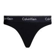 Calvin Klein Truser 2P Modern Cotton Thong Helsvart Large Dame