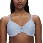 Chantelle BH C Magnifique Underwired Bra Lysblå m Mønst E 70 Dame