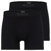 BOSS 2P Ultra Soft Boxer Brief Svart modal XX-Large Herre