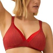 NATURANA BH The Wednesday Padded Non Wired Bra Rød polyamid C 90 Dame