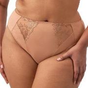 Elomi Truser Zarla High Leg Brief Beige polyamid XX-Large Dame