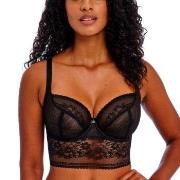 Freya BH Sydnie Underwired Longline Bra Svart D 70 Dame