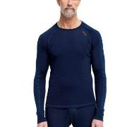 Dovre Jacquard Baselayer Marine ull X-Large Herre