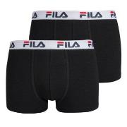 FILA 2P Urban Boxers Svart bomull Medium Herre