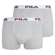 FILA 2P Urban Boxers Grå bomull X-Large Herre