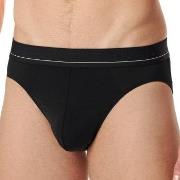 Schiesser Pure Micro Rio Briefs Plain Svart Small Herre