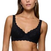 Triumph BH Amourette Wired Bra With Lace Svart C 70 Dame