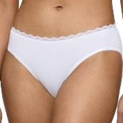 Triumph Truser Feel Of Cotton Tai Hvit bomull 48 Dame