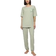 Triumph Endless Comfort Long Sleeve Pyjama Lysegrønn 46 Dame