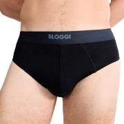 Sloggi 2P Men Ever Ease Brief Svart bomull X-Large Herre