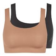 Sloggi BH 2P ZERO Feel 2 0 Top C2P Mixed Small Dame