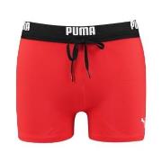 Puma Badebukser Logo Swim Trunks Rød X-Large Herre