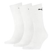 Puma Strømper 3P Unisex Light Crew Socks Hvit Str 39/42