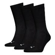 Puma Strømper 3P Cushioned Next Crew Socks Svart Strl 35/39