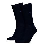 Puma Strømper 2P Classic Socks Mørkblå Str 39/42 Herre