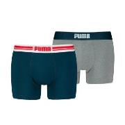 Puma 2P Everyday Placed Logo Boxer Mixed bomull Small Herre