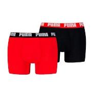 Puma 2P Men Everyday Basic Boxer Rød/Svart bomull X-Large Herre