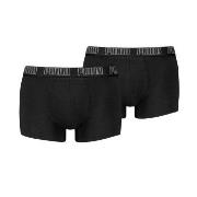 Puma 2P Men Everyday Trunks Svart bomull Large Herre