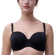 Chantelle BH Comfort Chic Bandeau T-shirt Bra Svart I 75 Dame