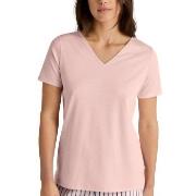 Calida Favourites Sleep Shirt Short-Sleeve Rosa stripet bomull Small D...