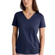 Calida Favourites Sleep Shirt Short-Sleeve Marine bomull Small Dame