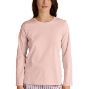 Calida Favourites Sleep Cotton Shirt Long-Sleeve Rosa stripet bomull M...