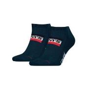 Levis Strømper 2P Sportswear Logo Low Cut Sock Marine Str 43/46