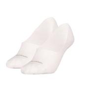 Calvin Klein Strømper 2P Women Mid Cut Footie Socks Hvit Str 35/38 Dam...