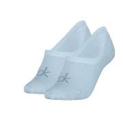 Calvin Klein Strømper 2P Women Invisible Footie Socks Blå Str 39/42 Da...