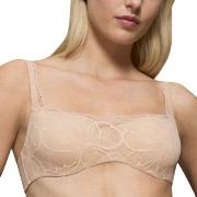 Triumph BH Body Make-Up Illusion Lace Balconette Beige F 75 Dame
