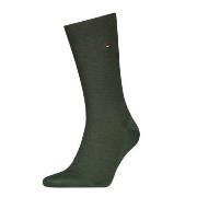 Tommy Hilfiger Strømper Premium Basket Wool Socks Mørkgrørnn  Str 47/4...