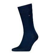 Tommy Hilfiger Strømper Premium Fil D Ecosse Socks Mørkblå Str 39/40 H...