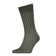 Tommy Hilfiger Strømper Premium Rib Crew Socks Grønn Str 41/42 Herre