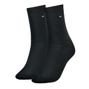 Tommy Hilfiger Strømper 2P Women Classic Casual Socks Mørkblå Str 35/3...