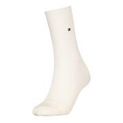 Tommy Hilfiger Strømper Women Premium Refined Rib Socks Offwhite Str 3...