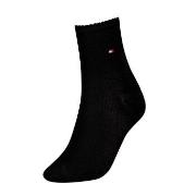 Tommy Hilfiger Strømper Women Premium Rib Short Socks Svart Str 39/42 ...