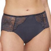 Wild Peony Florale Maxi Truser Mørkgrå  42 Dame