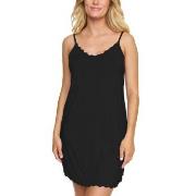 Damella Bamboo Nightdress Without Sleeves Svart Bambus X-Large Dame