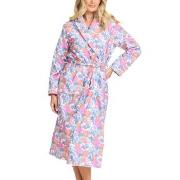 Damella Printed Terry Velour Robe Mixed X-Large Dame