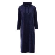 Damella Velour Cosy Dress Marine XX-Large Dame