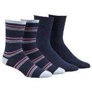 Damella Strømper 2P Bamboo Socks Marine Str 43/46 Dame