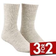 Damella Strømper Wool Soft Socks Lysgrå Str 39/42 Dame