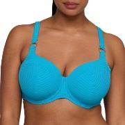 PrimaDonna Kochi Heart Shape Bikini Top Blå G 75 Dame