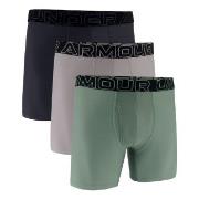 Under Armour 3P Performance Tech Solid 6in Boxers Mixed polyester X-La...