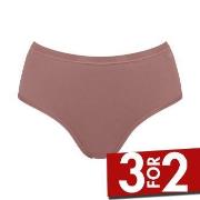 Sloggi Truser 3P GO Daily Cotton Midi Briefs Mørkrosa bomull X-Large D...