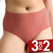 Sloggi Truser ZERO Feel 2 0 High Waist Brief Rustorange X-Small Dame