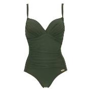 Damella Miranda Swimsuit Mørkgrørnn  D/E 44 Dame